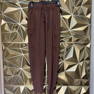 Casual Brown Jogger Pants
